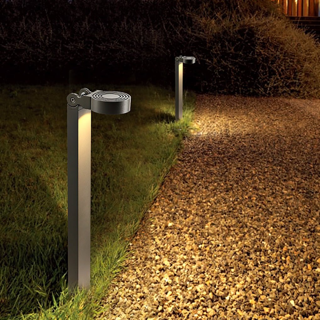 Adjustable LED Lawn Light Outdoor Waterproof Nordic Minimalist Design