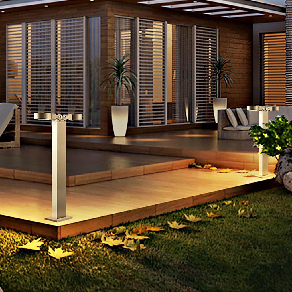 Adjustable LED Lawn Light Outdoor Waterproof Nordic Minimalist Design