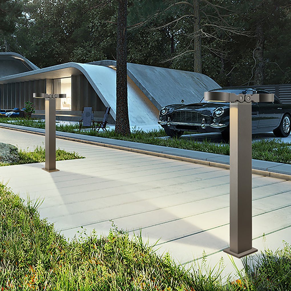 Adjustable LED Lawn Light Outdoor Waterproof Nordic Minimalist Design