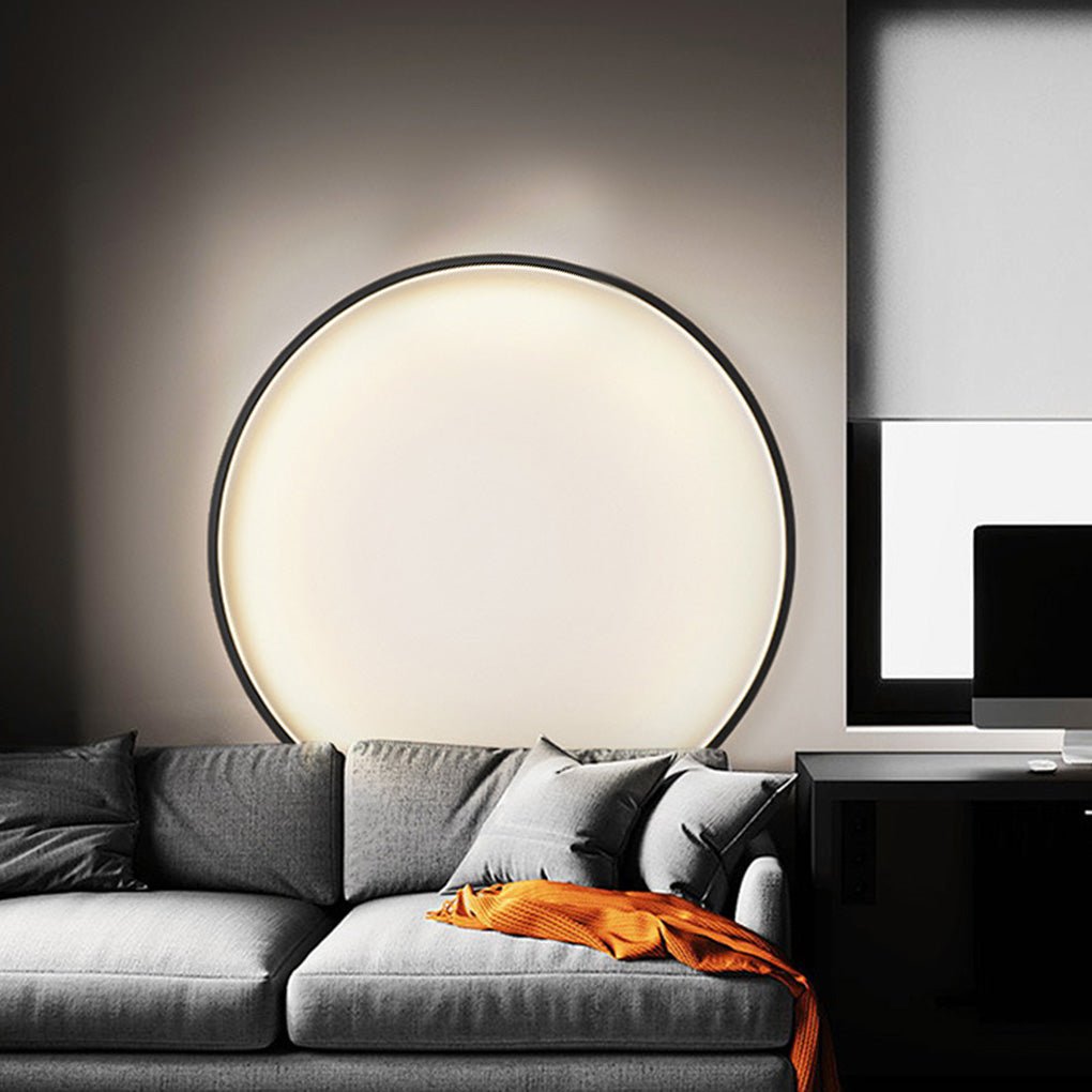 Nordic Minimalist Wiring Free Trichromatic Dimming Creative Atmosphere Wall Lamp - Dazuma