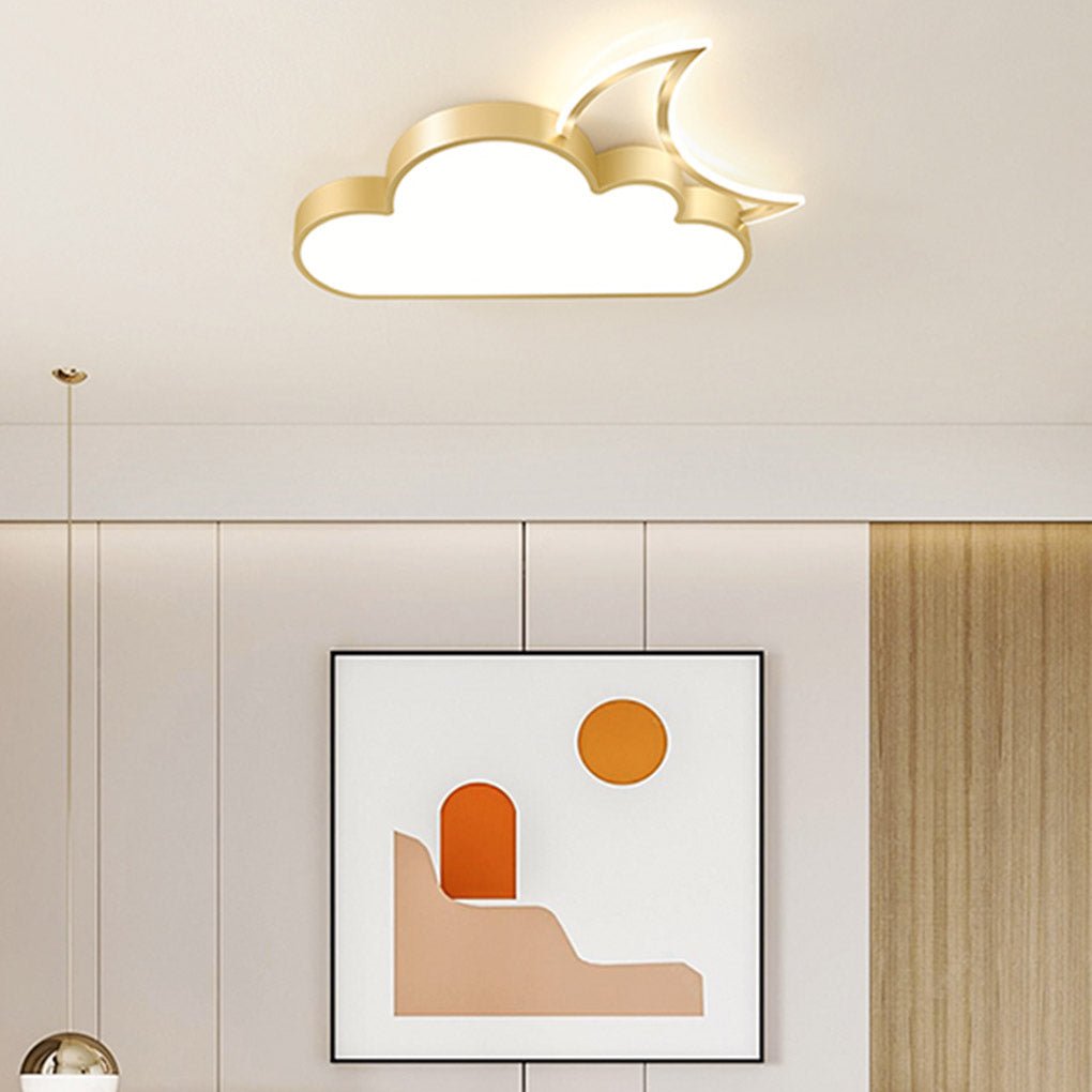 Nordic Modern Creative Cartoon Three Tone Light LED Decorative Ceiling Lamps - Dazuma