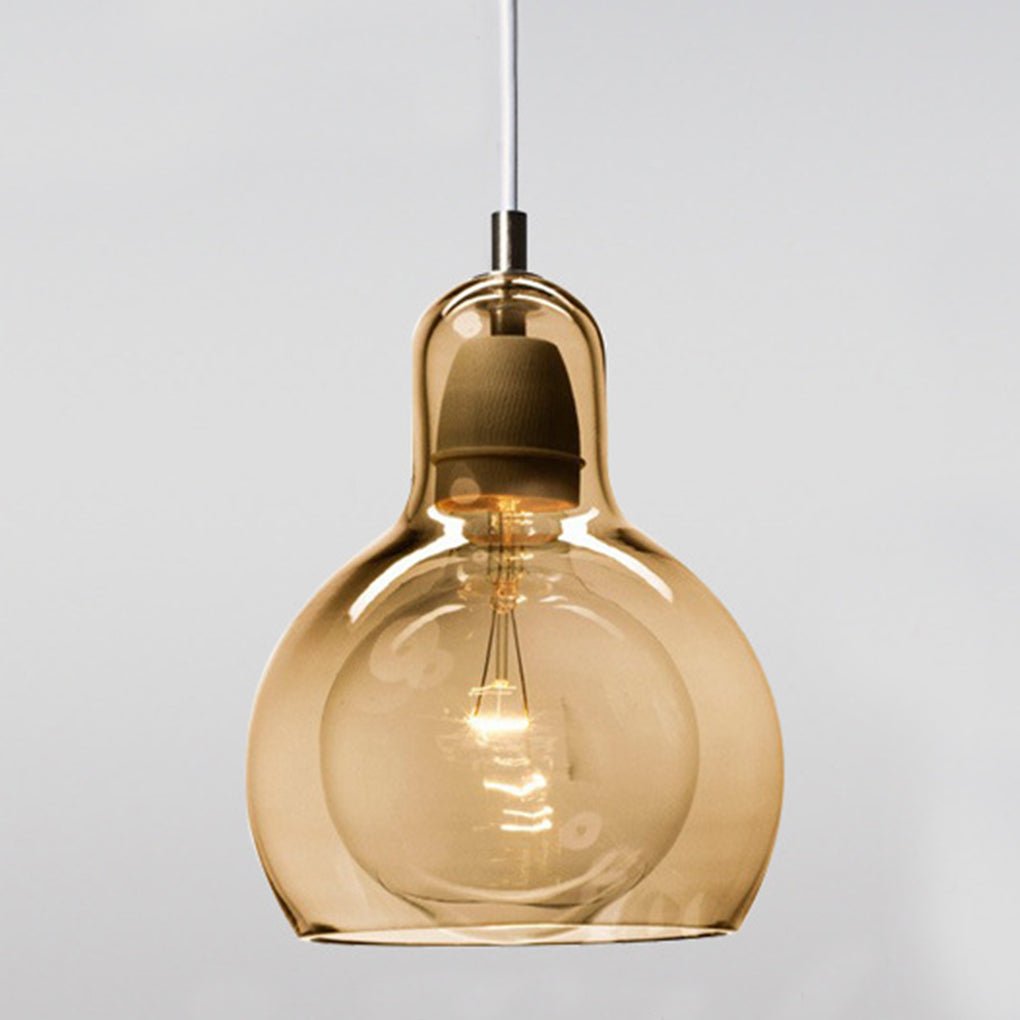 Nordic Post - modern Minimalist Glass Chandelier for Bedside Entryway Bar