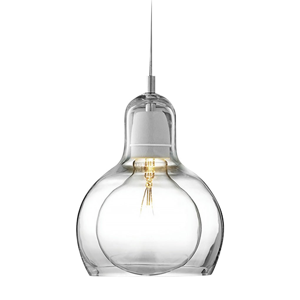 Nordic Post - modern Minimalist Glass Chandelier for Bedside Entryway Bar