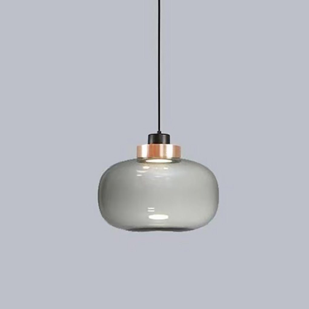 Nordic Postmodern Minimalist Warm Light LED Glass Pendent Lighting for Bedside Dinning Table - Dazuma
