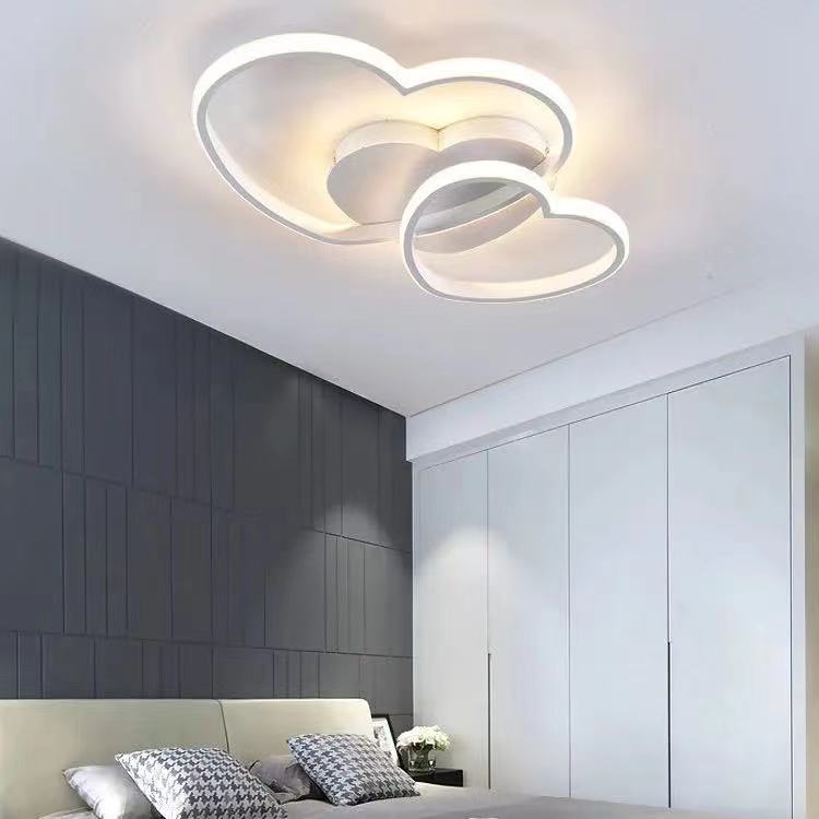 Nordic Style Creative Heart - shape INS Style LED Ceiling Lighting for Kid's Room