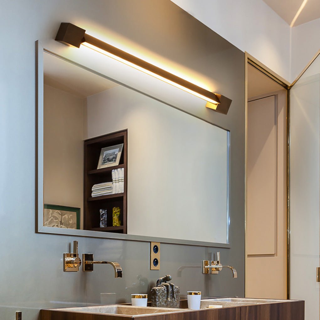 Nordic Ultra - thin Long Strip LED Bedside Background Wall Rotatable Wall Lamp