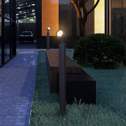 Nordic Minimalist Waterproof LED Spotlight on Post for Gardens