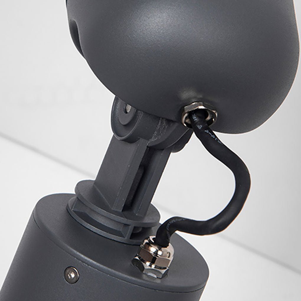 Nordic Minimalist Waterproof LED Spotlight on Post for Gardens