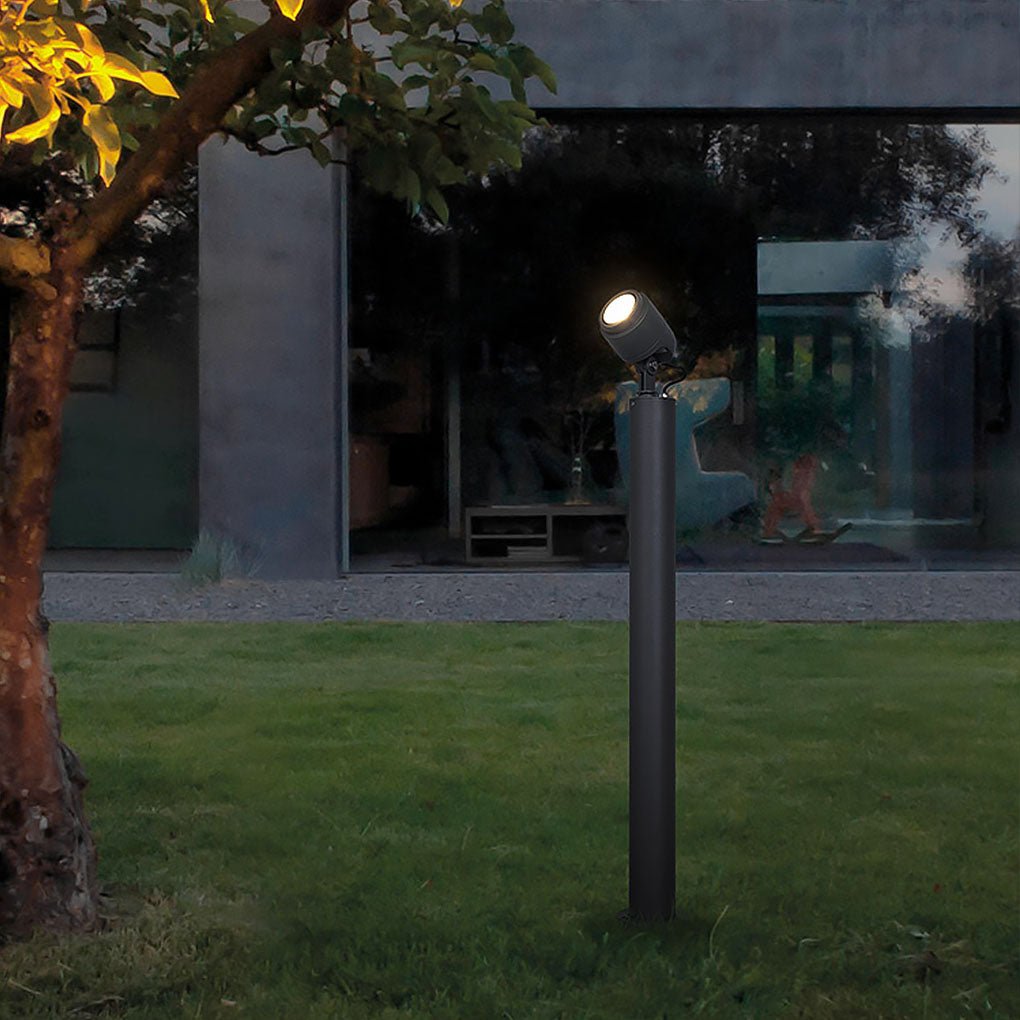 Nordic Minimalist Waterproof LED Spotlight on Post for Gardens