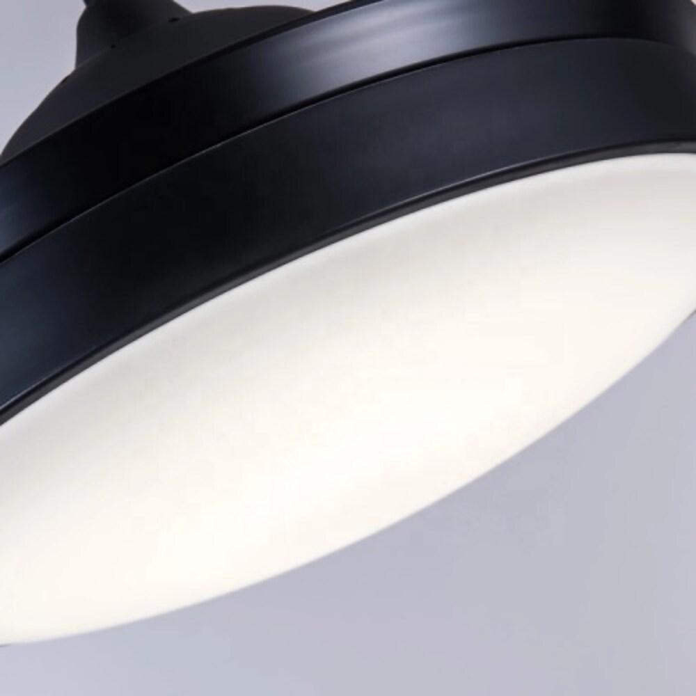 19'' LED 1-Light Single Design Ceiling Fan Nordic Style LED ABS Acrylic Metal Minimalist Modern Style Ceiling Fan Lights