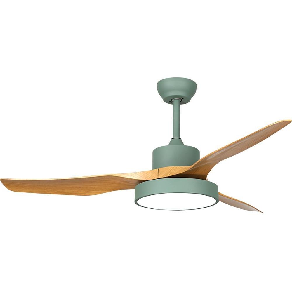 3 - Blade Rustic Ceiling Fans with LED Light