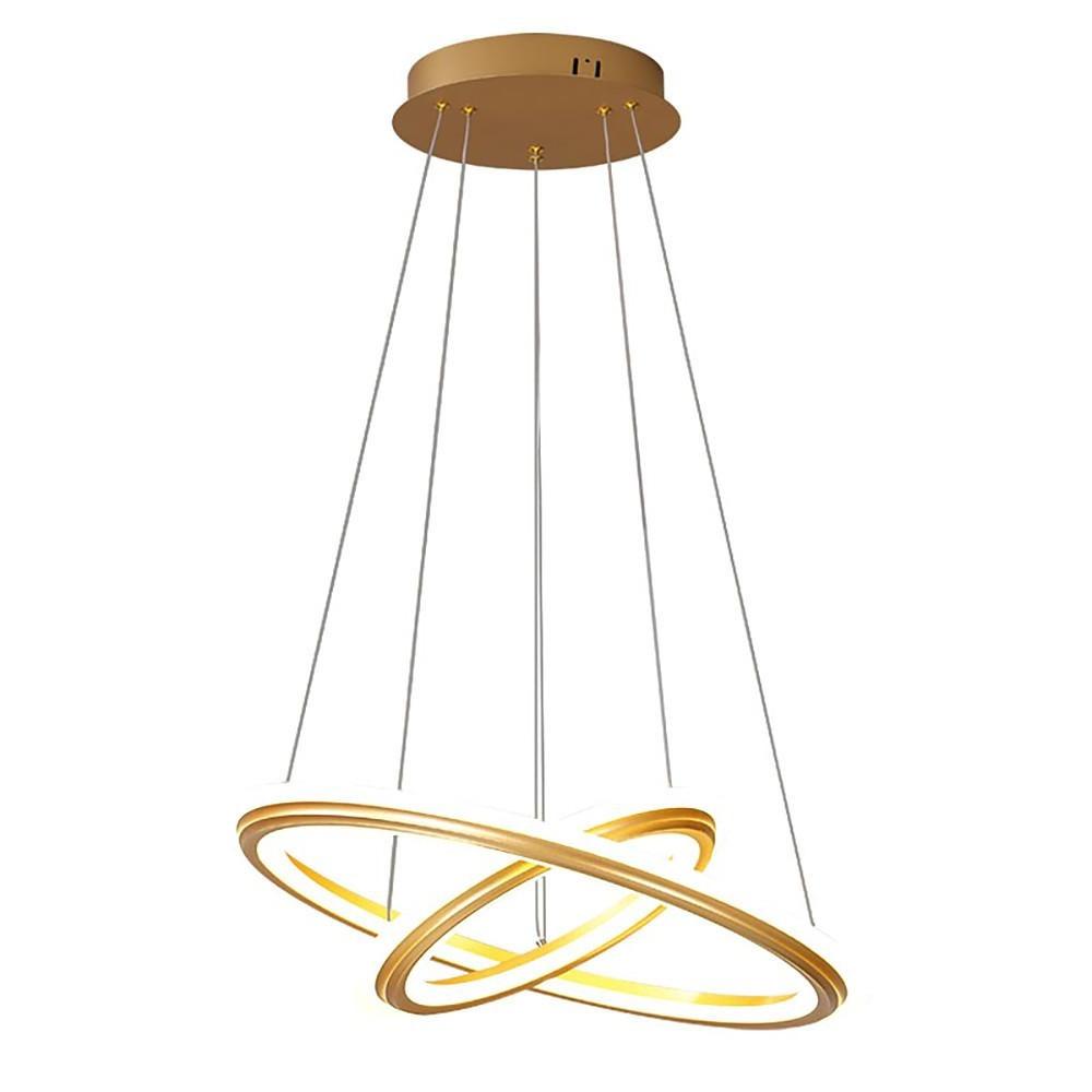 2 - light Circles Shaped LED Nordic Chandeliers Hanging Ceiling Lights