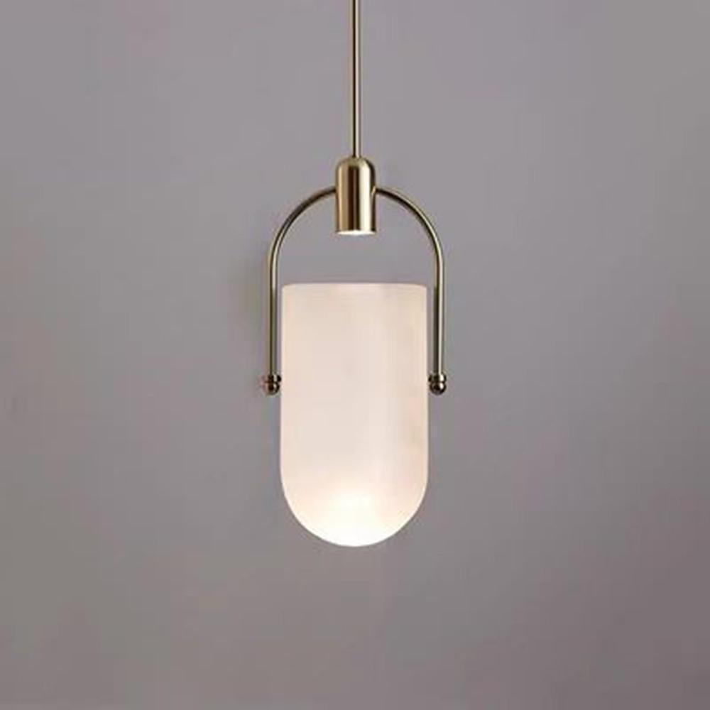 7'' LED 1-Light Single Design Pendant Light Nordic Style Metal Glass Modern Style Island Lights-dazuma
