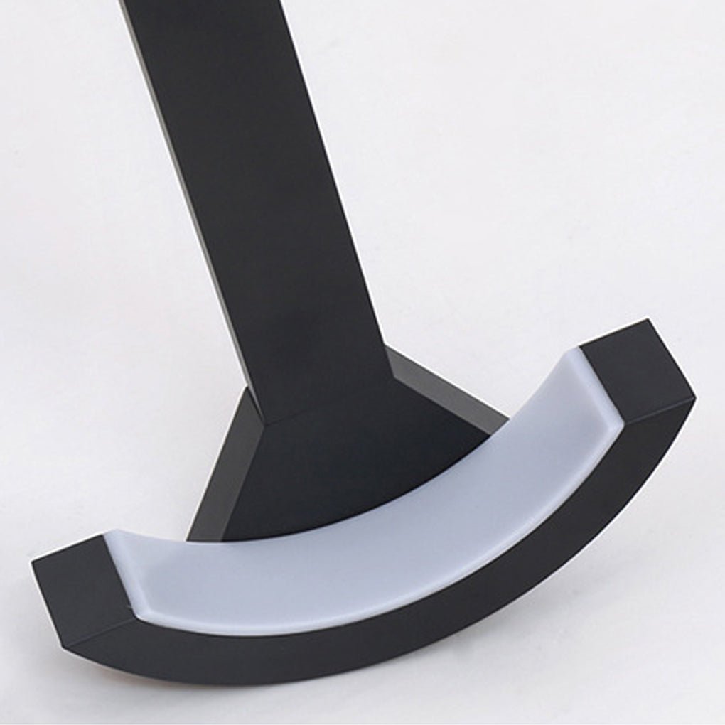 Fan - Shaped LED Lawn Pole Lamp with Motion Sensor Outdoor Landscape Lighting