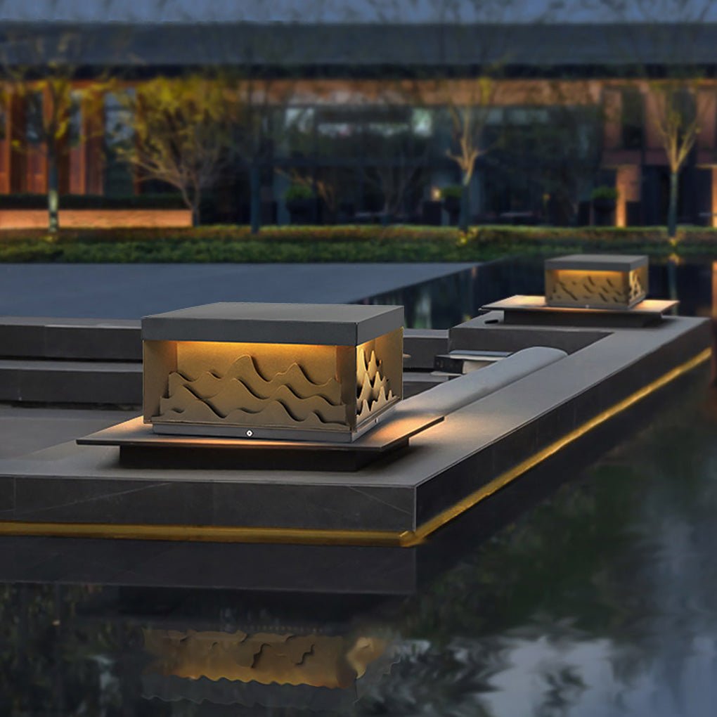 Outdoor Energy - saving Waterproof Garden Lamp Post Lamp Landscape Lighting