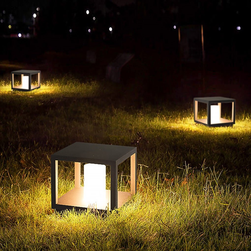 Outdoor Garden Decorative Waterproof LED Solar Landscape Lighting Lamp Post Lights - Dazuma