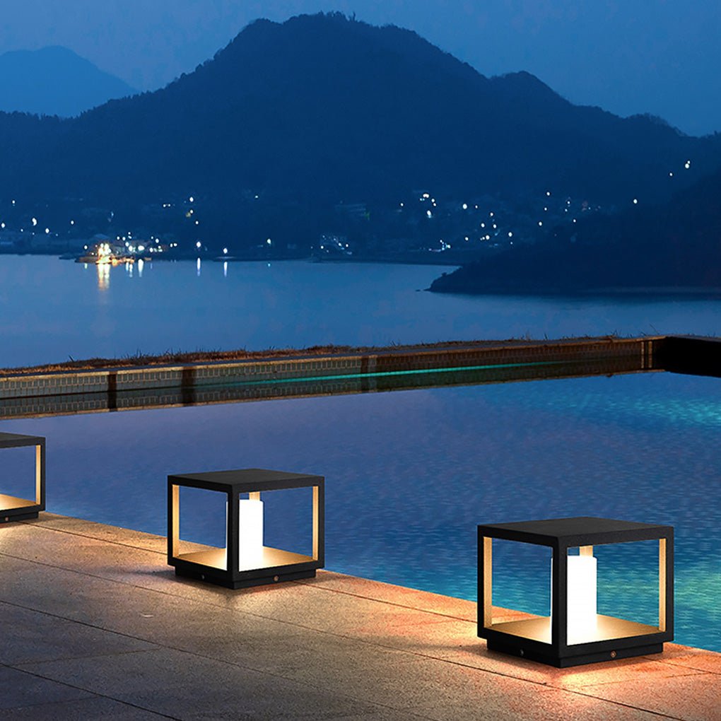 Outdoor Garden Decorative Waterproof LED Solar Landscape Lighting Lamp Post Lights - Dazuma