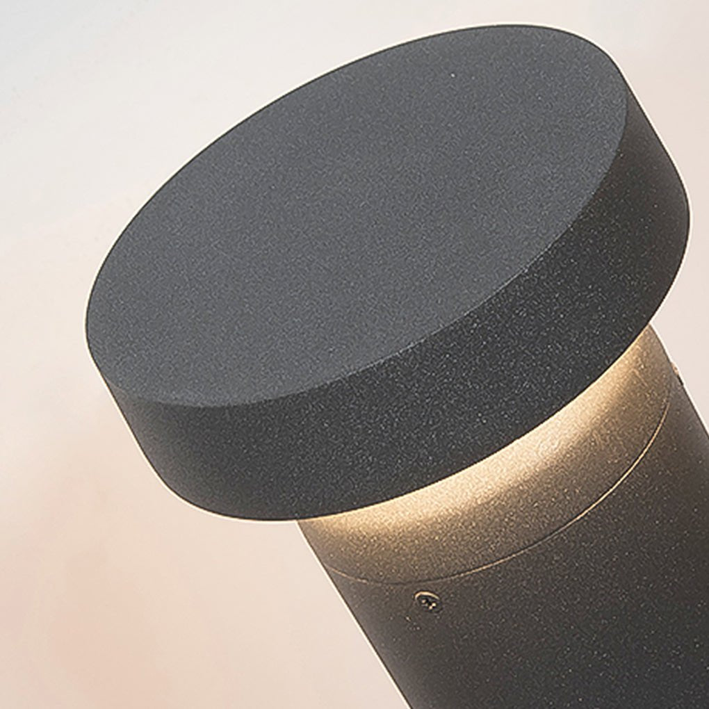 Modern Cylinder Bollard LED Garden Lights Durable Landscape Lighting