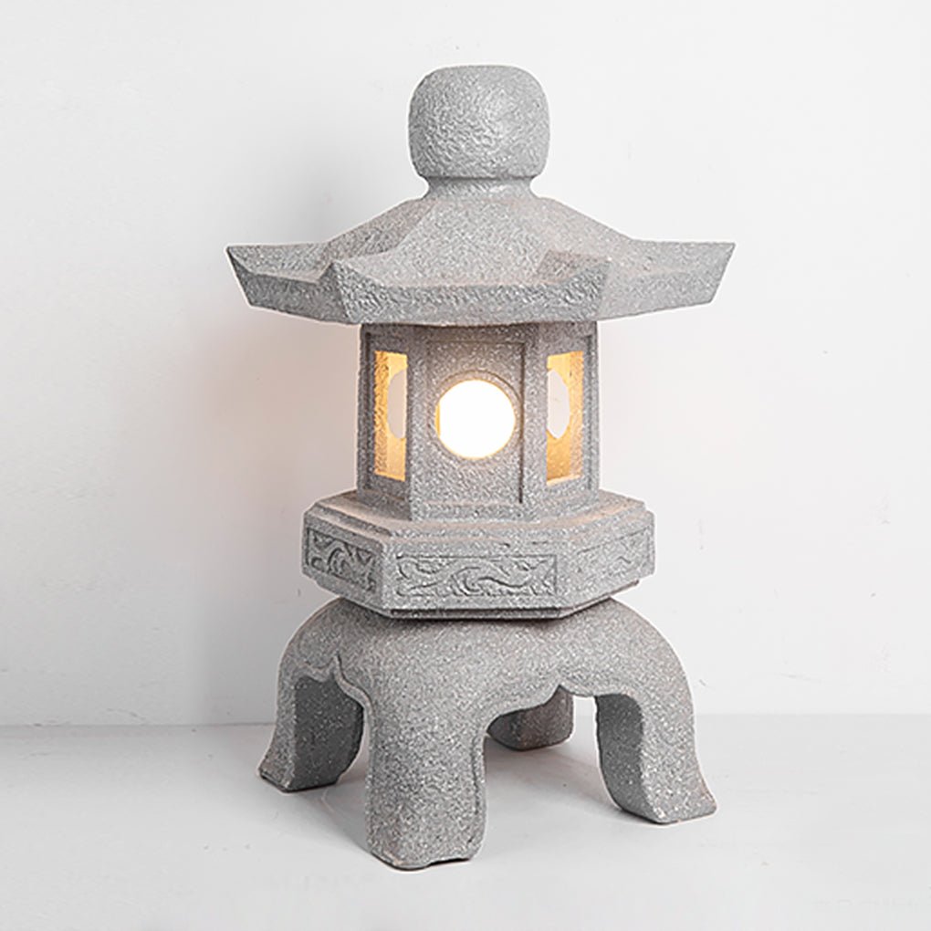 Elegant Imitation Stone Tower Garden Light for Outdoor Spaces