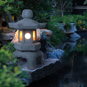Elegant Imitation Stone Tower Garden Light for Outdoor Spaces