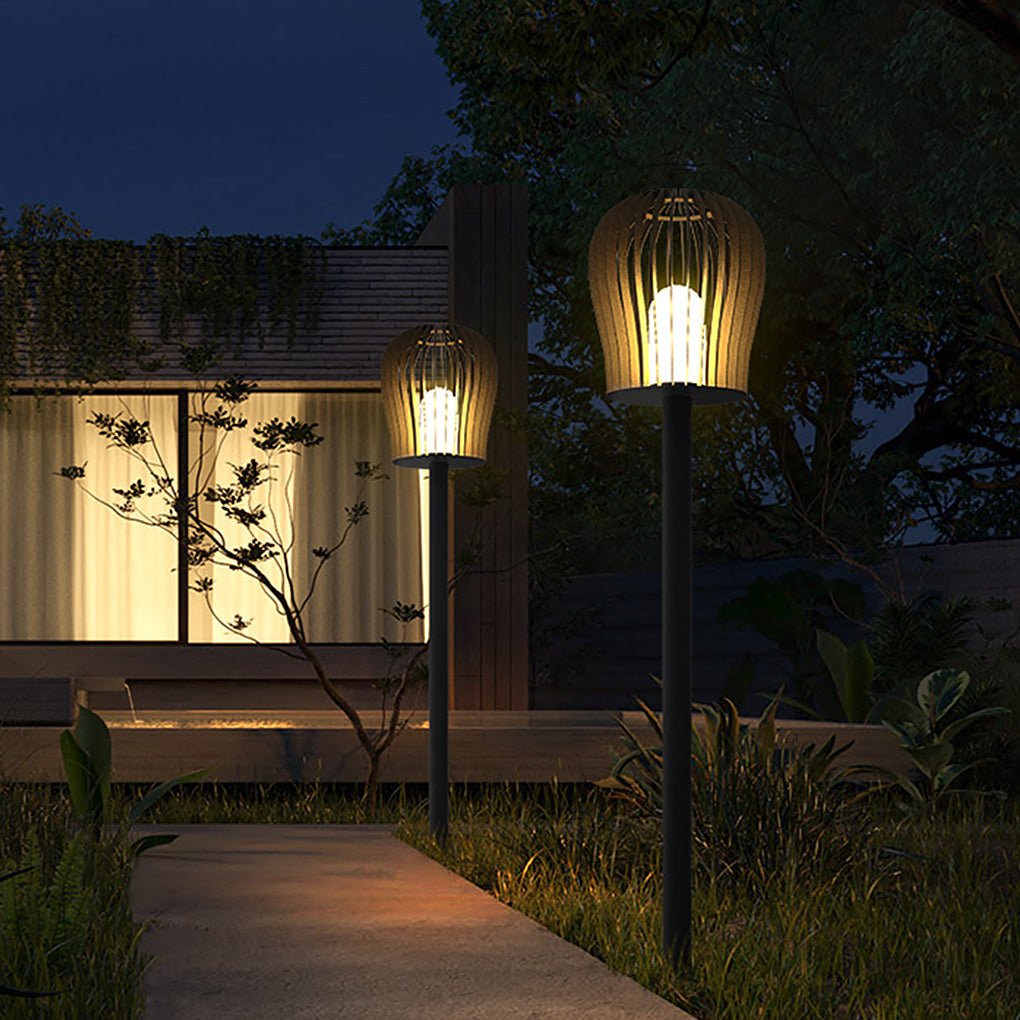 Outdoor Grid Waterproof Garden Lamp Lawn Light Post Lamp LED Landscape Lighting - Dazuma
