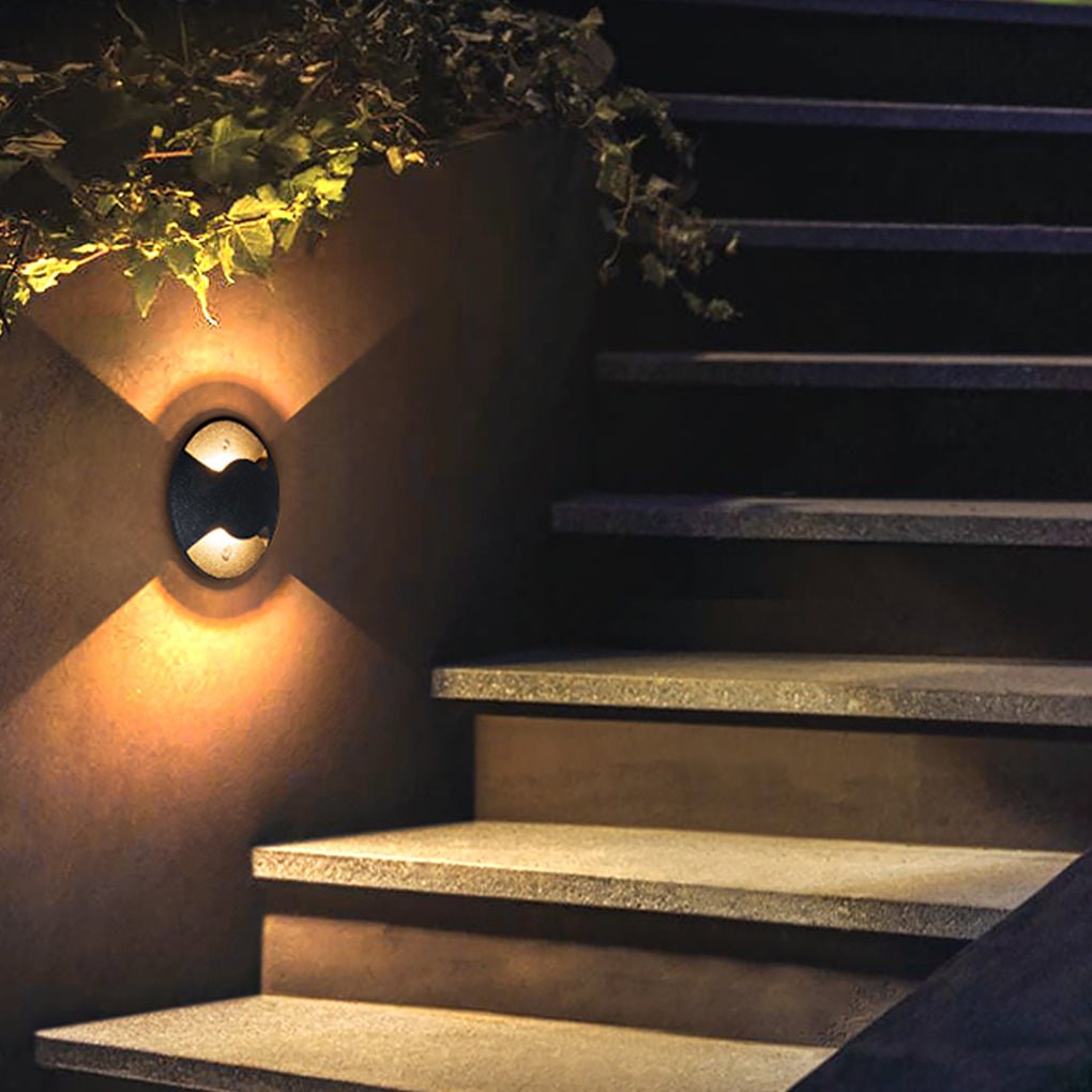 Sleek LED Cap Light for Garden Stairs, Deck & Pathways