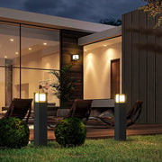 Classic LED Tall Bollard Lights Sleek, Weatherproof Landscape Path Lighting