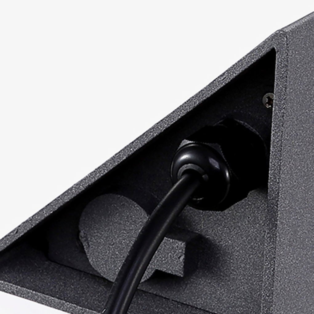 Triangle In - Wall Step Lights 110 - 220V LED Outdoor Wall Mounted Stairs Lights for Courtyard Garden