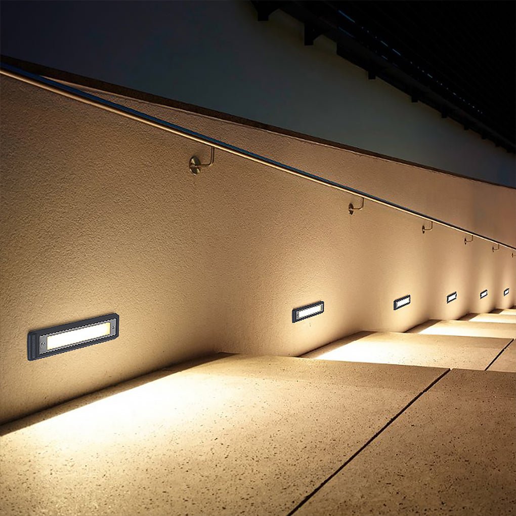 LED Embedded Ground Lights for Outdoor Steps - Waterproof & Durable