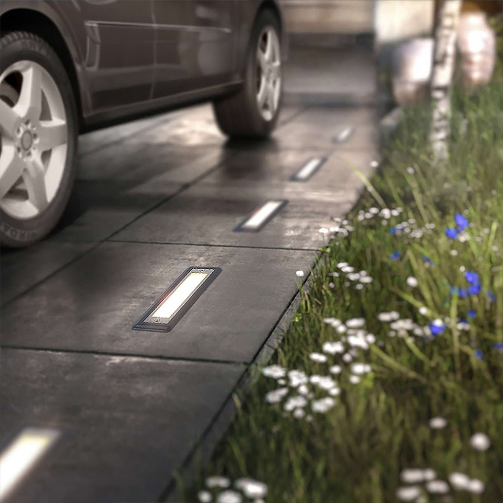 LED Embedded Ground Lights for Outdoor Steps - Waterproof & Durable