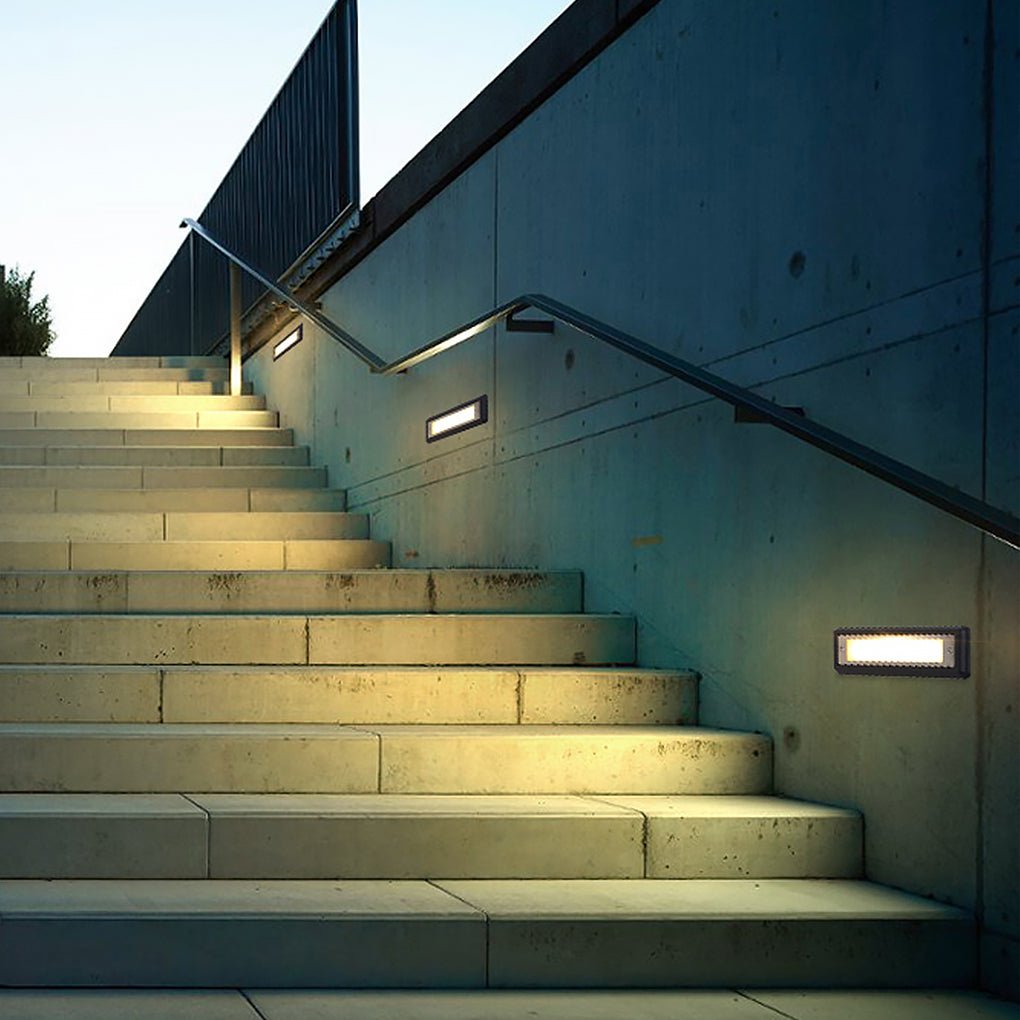 LED Embedded Ground Lights for Outdoor Steps - Waterproof & Durable