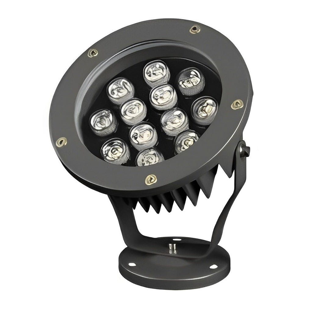 Outdoor LED spotlights energy efficient landscape lighting ensures long-lasting performance in various outdoor environments.