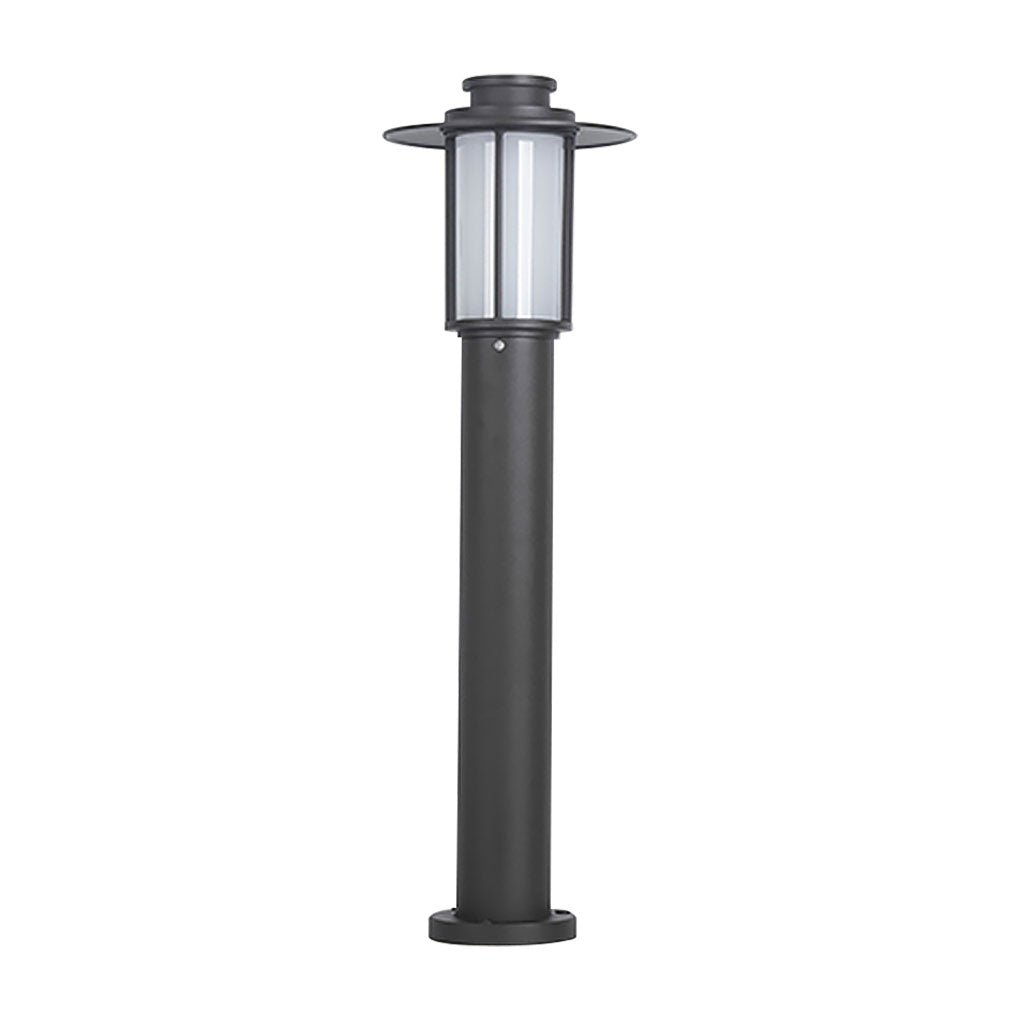 Sleek Cylindrical LED Bollard Light Modern Decorative Outdoor Lighting