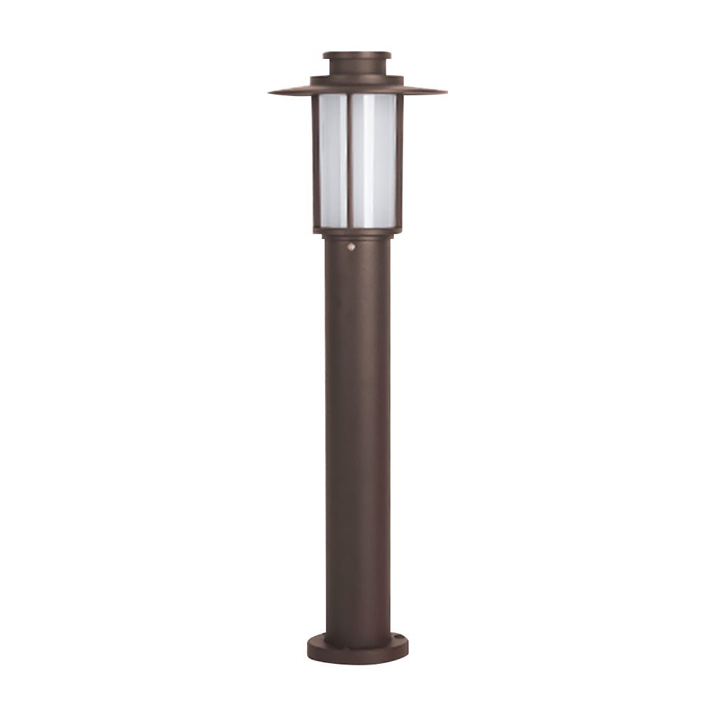 Sleek Cylindrical LED Bollard Light Modern Decorative Outdoor Lighting
