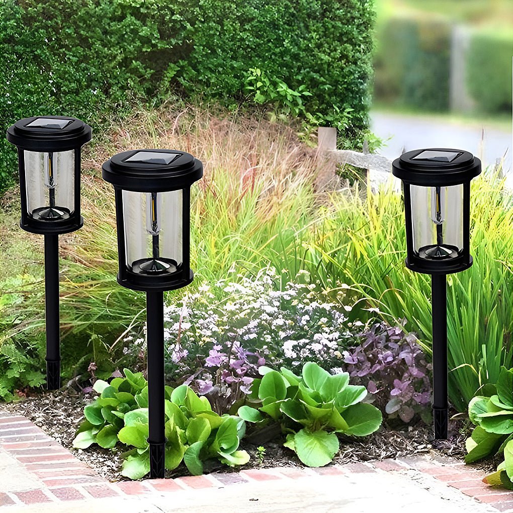 High Efficiency Solar LED Post Lights Modern Automatic Outdoor Pathway ...