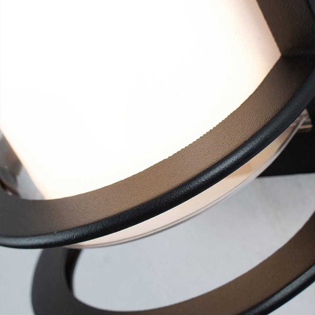 Outdoor Waterproof Double - layer Lampshade Gate Column Exterior Wall Sconces