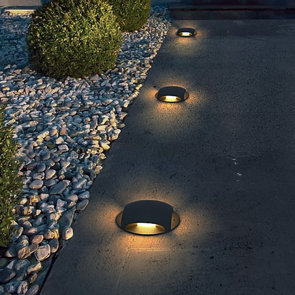 Outdoor Waterproof Embedded Landscape Decorative Lamp Side Lighting Ground Lights - Dazuma