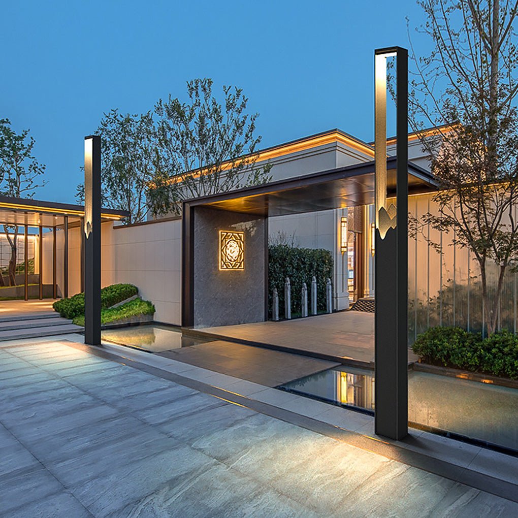 LED Mountain Scenery Path Lights Waterproof Landscape Lighting for Outdoor Elegance