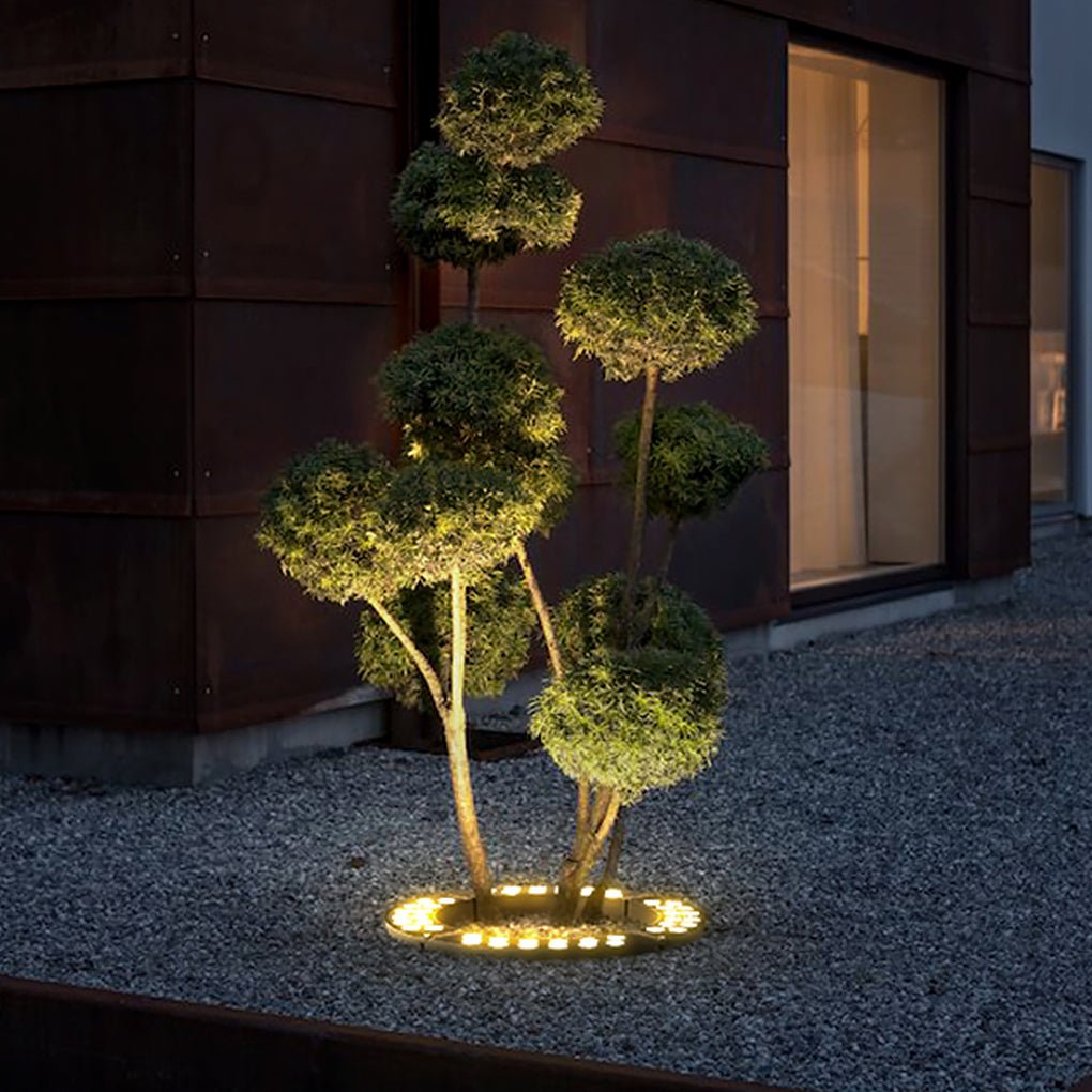 Modern Arc Shaped Tree Spot Lights LED Outdoor Spotlights