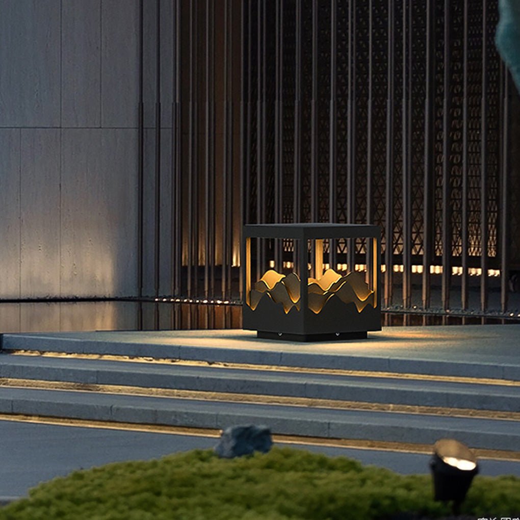 Outdoor Waterproof LED Courtyard Atmosphere Lamp Three - dimensional Landscape Design Courtyard Lamp