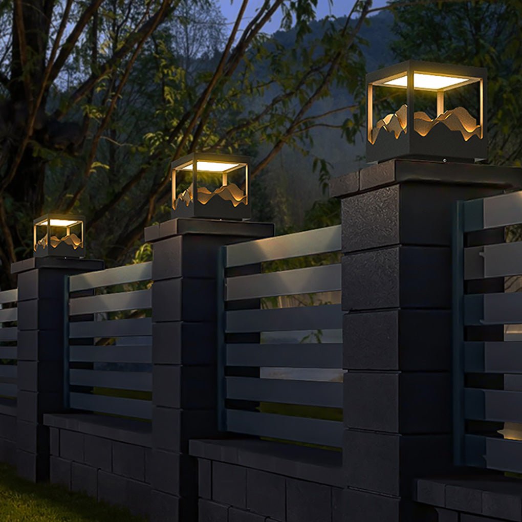 Outdoor Waterproof LED Courtyard Atmosphere Lamp Three-dimensional Landscape Design Courtyard Lamp - Dazuma