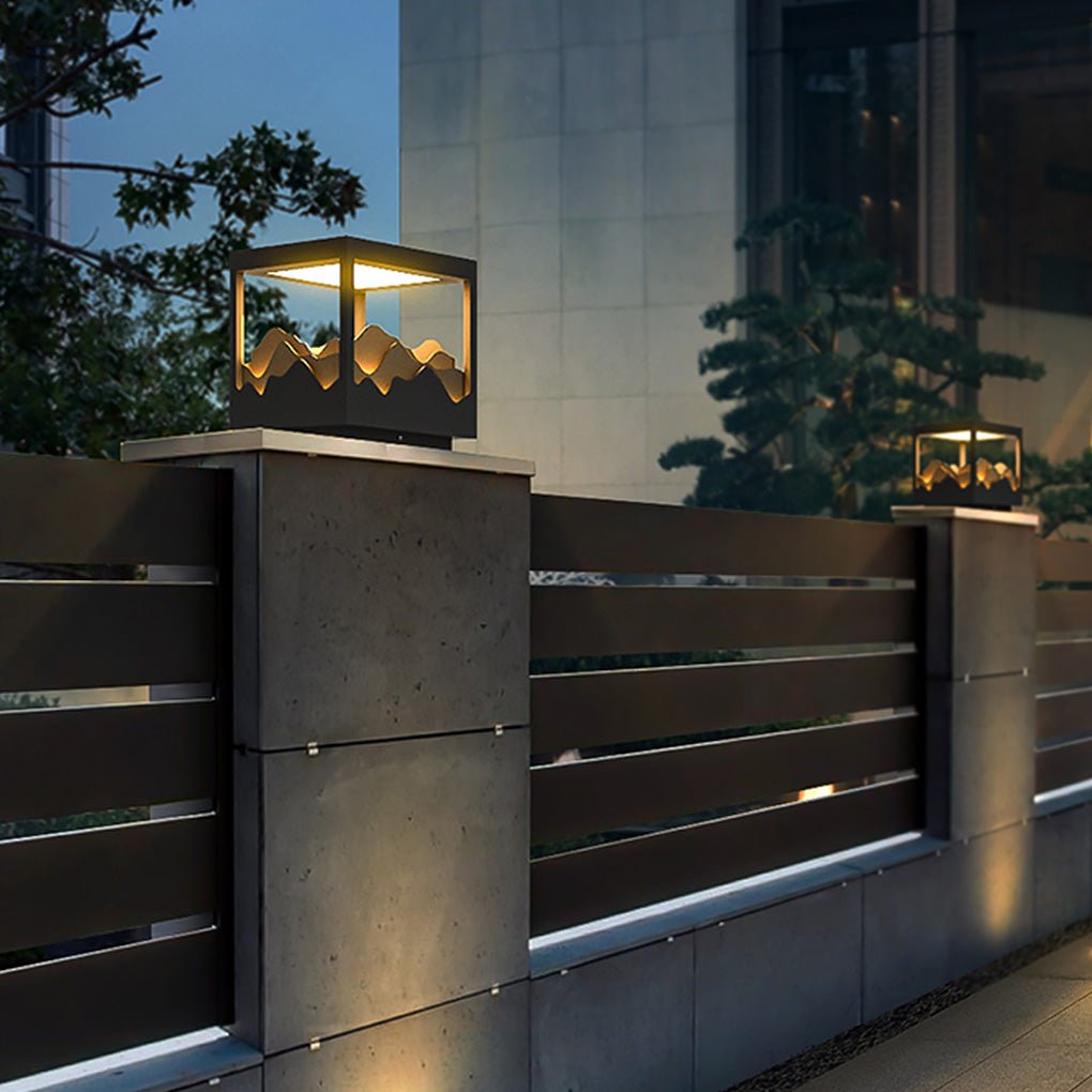 Outdoor Waterproof LED Courtyard Atmosphere Lamp Three-dimensional Landscape Design Courtyard Lamp - Dazuma