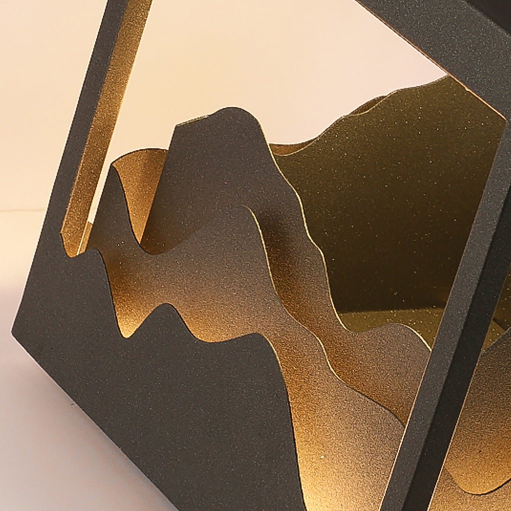 Outdoor Waterproof LED Courtyard Atmosphere Lamp Three - dimensional Landscape Design Courtyard Lamp