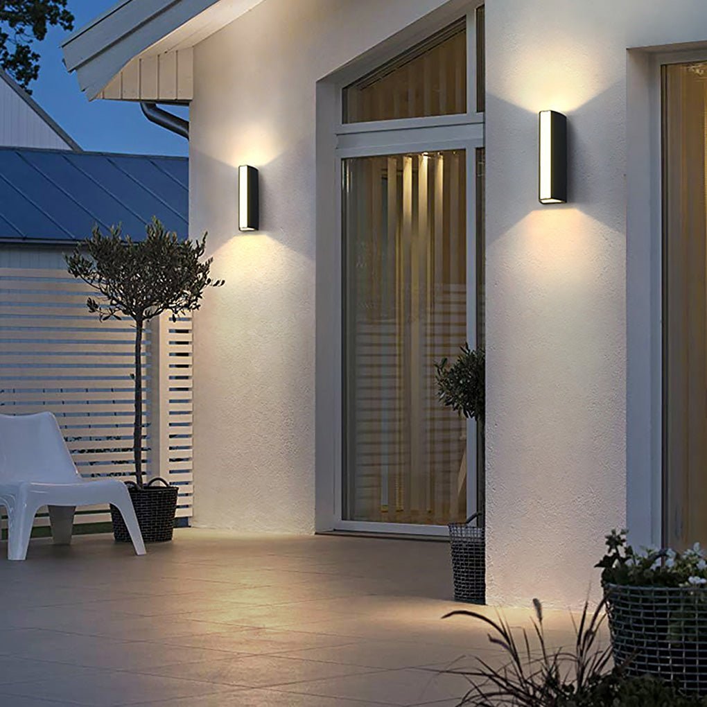 Outdoor Waterproof LED Exterior Wall Lights for Courtyard Garden Fence Decorative - Dazuma
