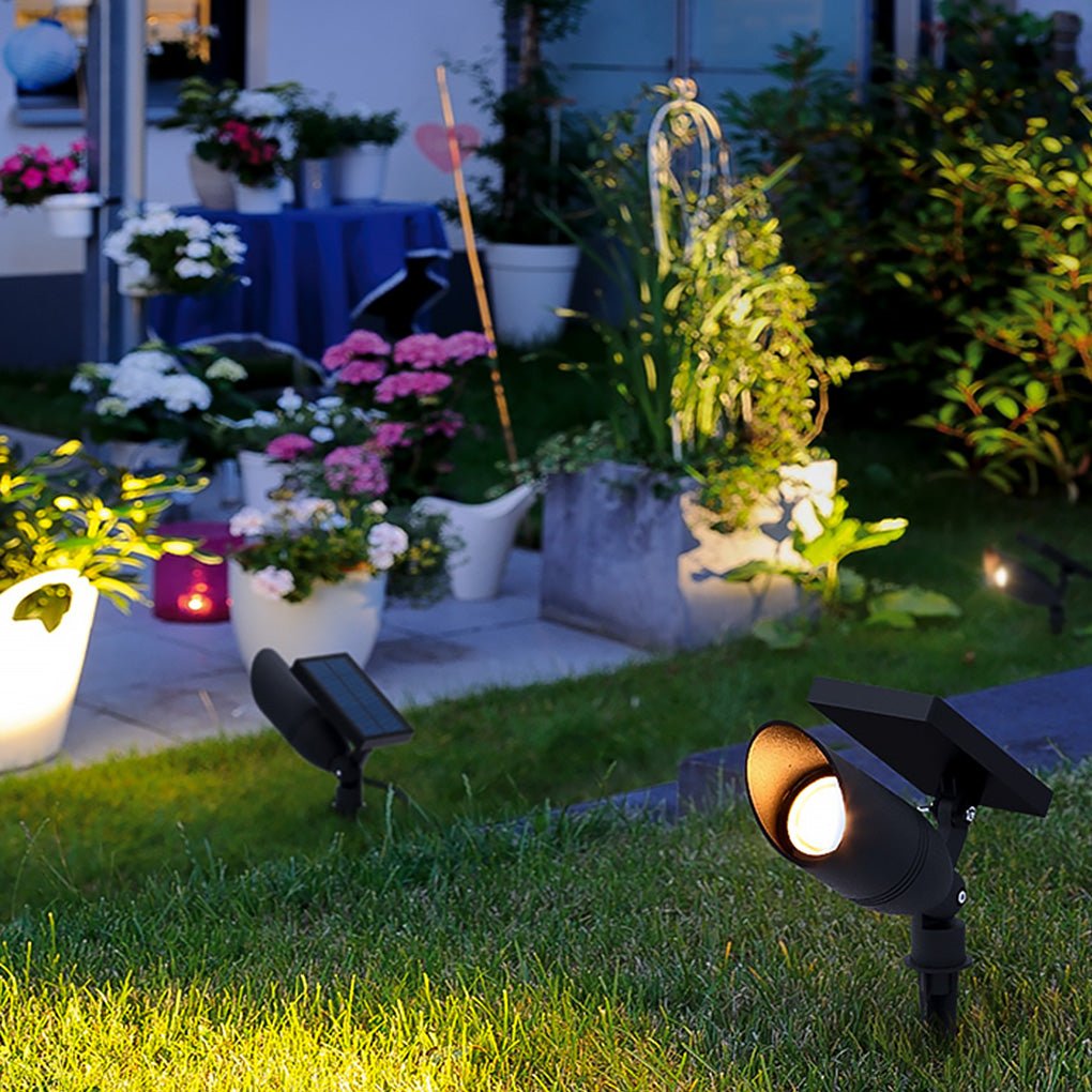 Outdoor Waterproof Solar Spot Light Landscape Lighting for Courtyard Garden Lawn - Dazuma