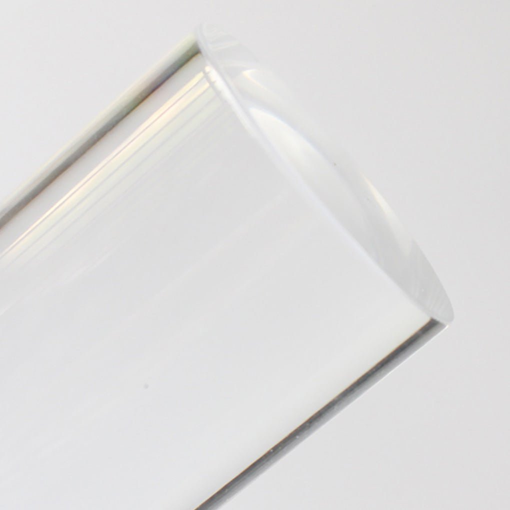 Transparent Acrylic Shade Aluminum Waterproof Modern Pathway Bollard Lights