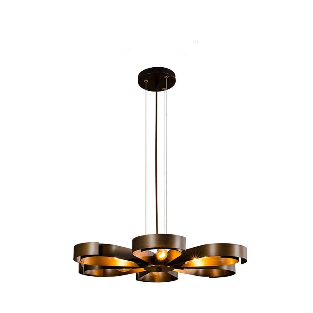 6 - light Petal - shaped LED Modern Chandeliers Pendant Light Hanging Lamp