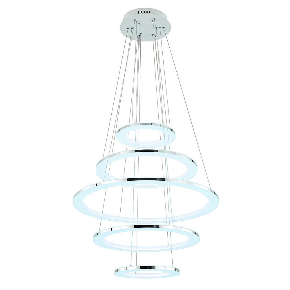 Adjustable Contemporary Chandelier Light Mid - century Chandeliers with 5 Tiered LED Lights