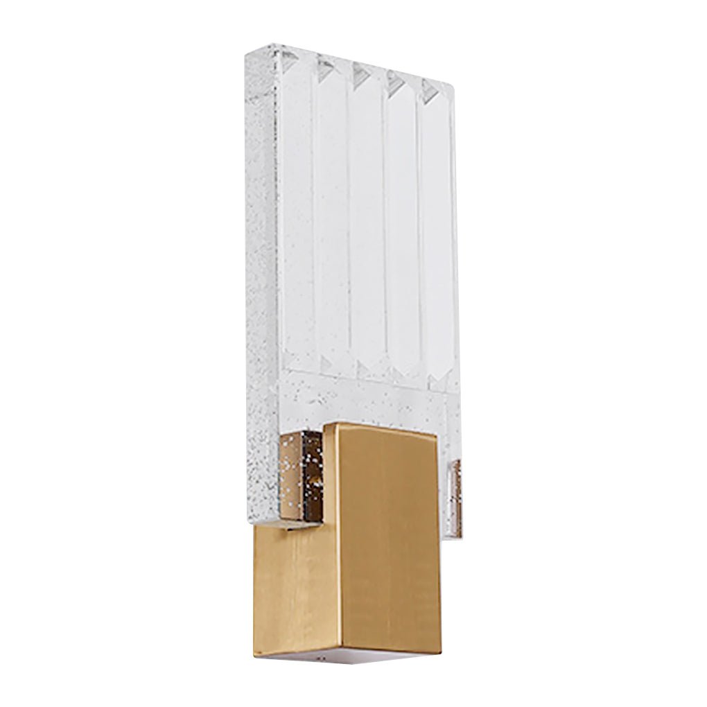 Postmodern Minimalist Aisle Staircase Bedside LED Crystal Wall Sconces - Dazuma