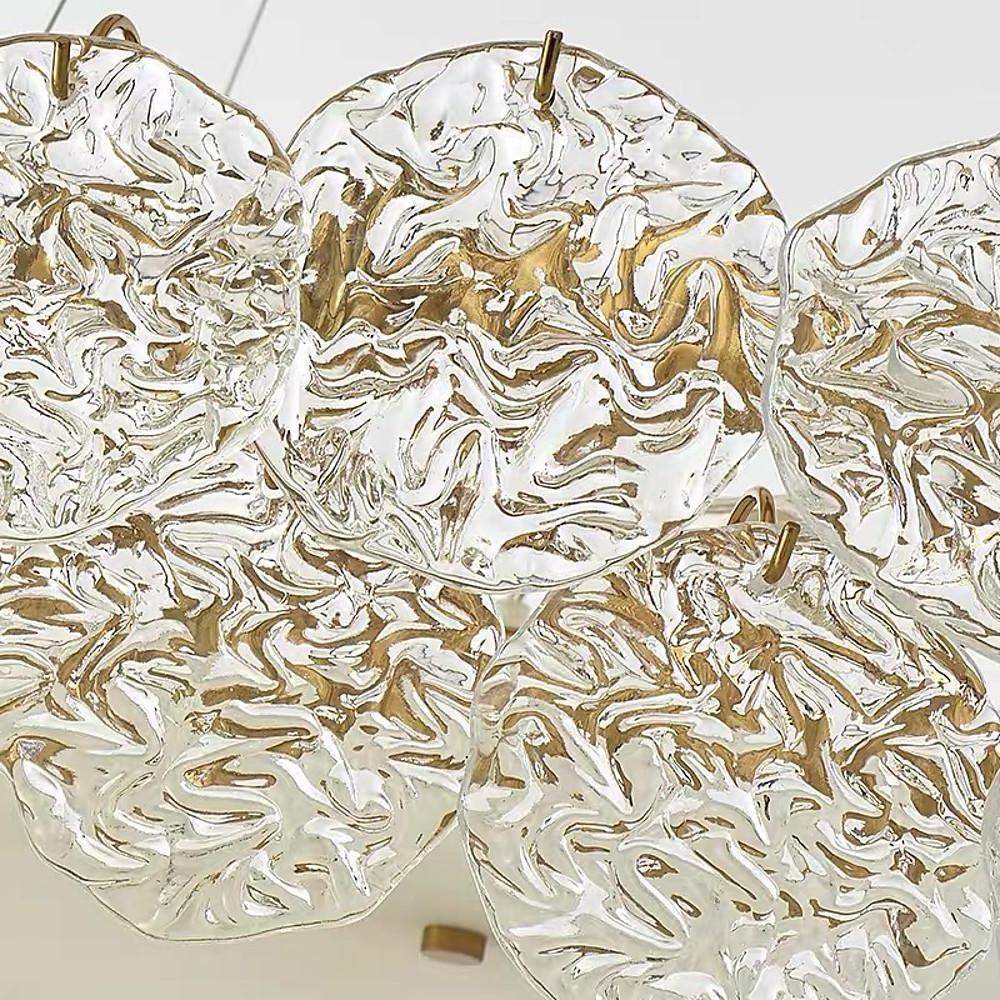 24'' LED 8-Light 6-Light Lantern Desgin Pendant Light Modern Metal Glass Acrylic Pendant Lights-dazuma